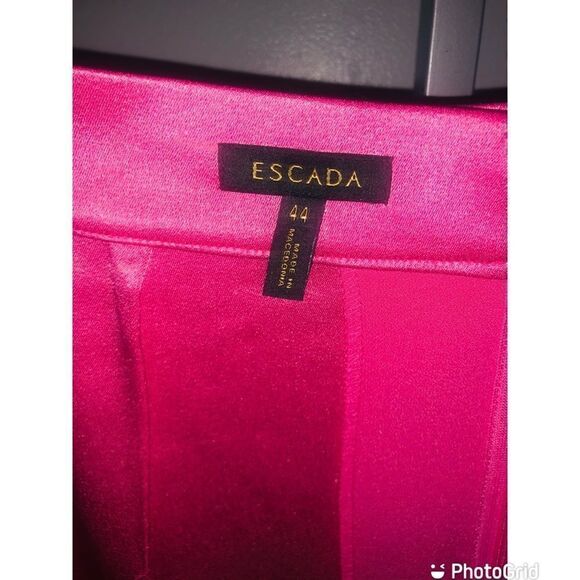 New Escada Bergrid Pink Pencil Skirt WMS SZ 44 - Picture 7 of 8
